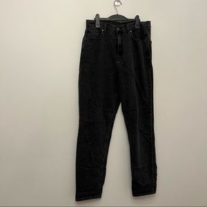 AE Black Mom Jeans
